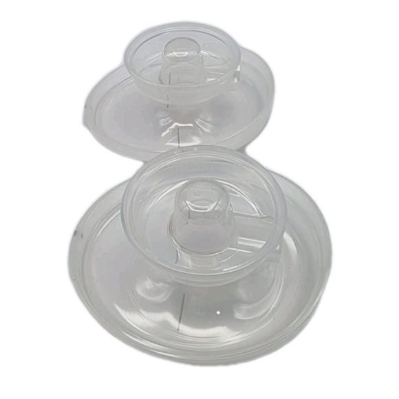 Elvie Stride Pump Clear Breast Shields Size 28mm 2 Pack BPA NEW Breast Feeding - Picture 3 of 7